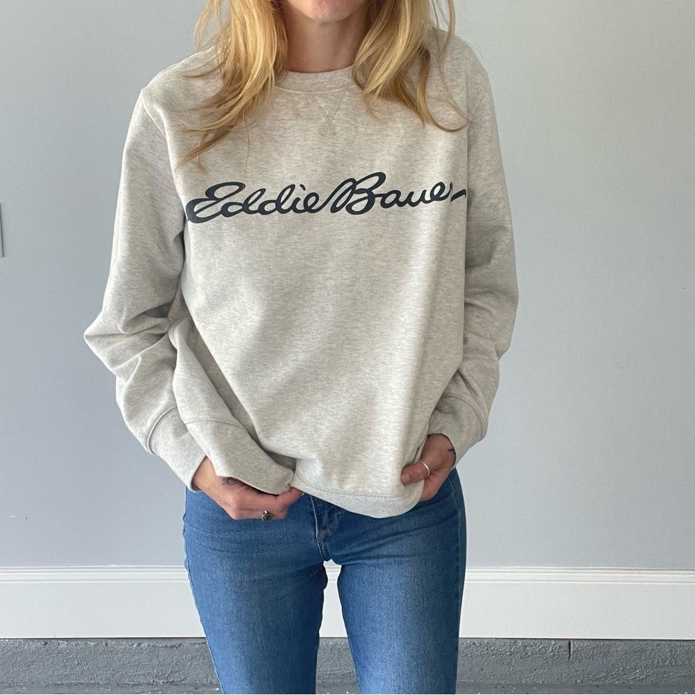 Eddie Bauer Crew Neck Sweatshirt Lightweight